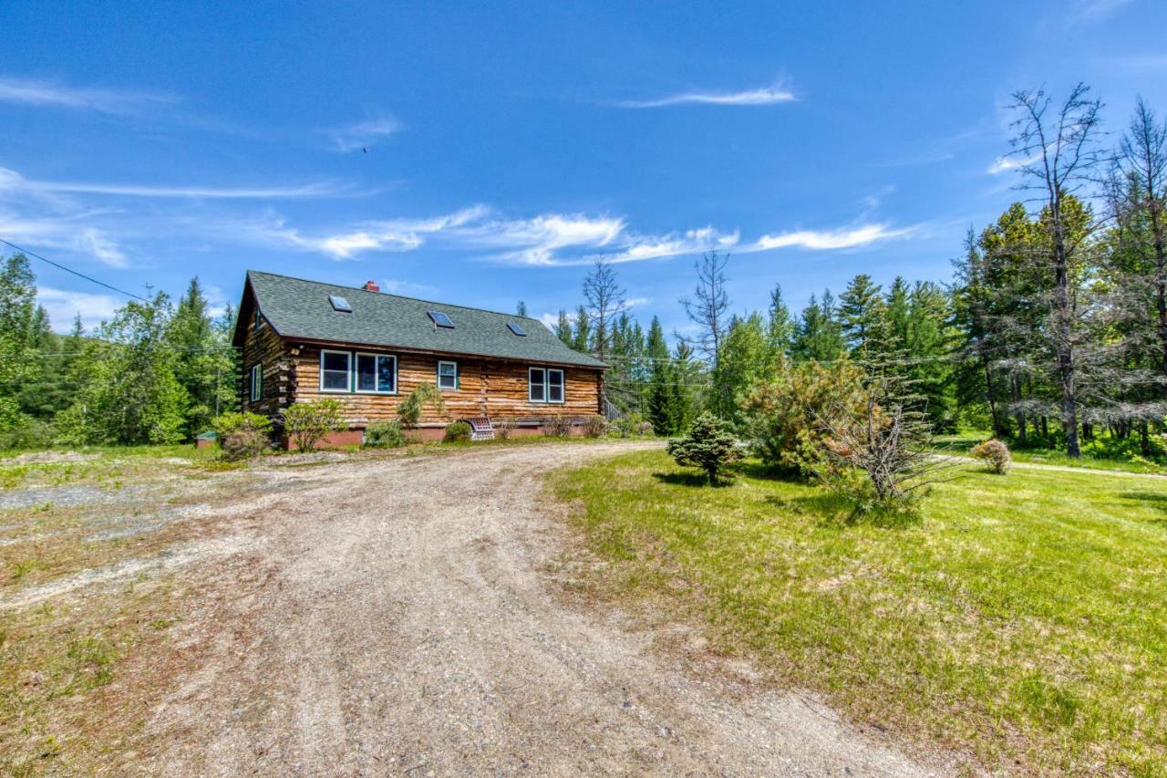 Twin View Log Home Carroll Eksteriør bilde